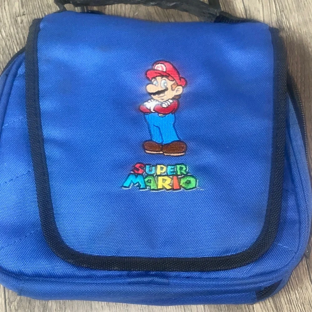 Nintendo Super Mario Blue travel case